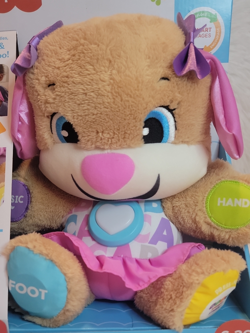 Fisher-Price Sis Laugh & Learn Smart Stages Puppy - Picture 2 of 5